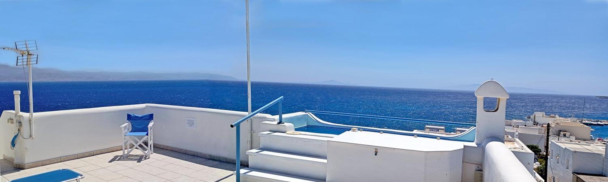 Villa Danae - Seaside Villa With Pool & Hot Tub Писо Ливади Екстериор снимка
